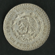 Charger l&#39;image dans la galerie, Mexique : Un Peso 1958 Argent
