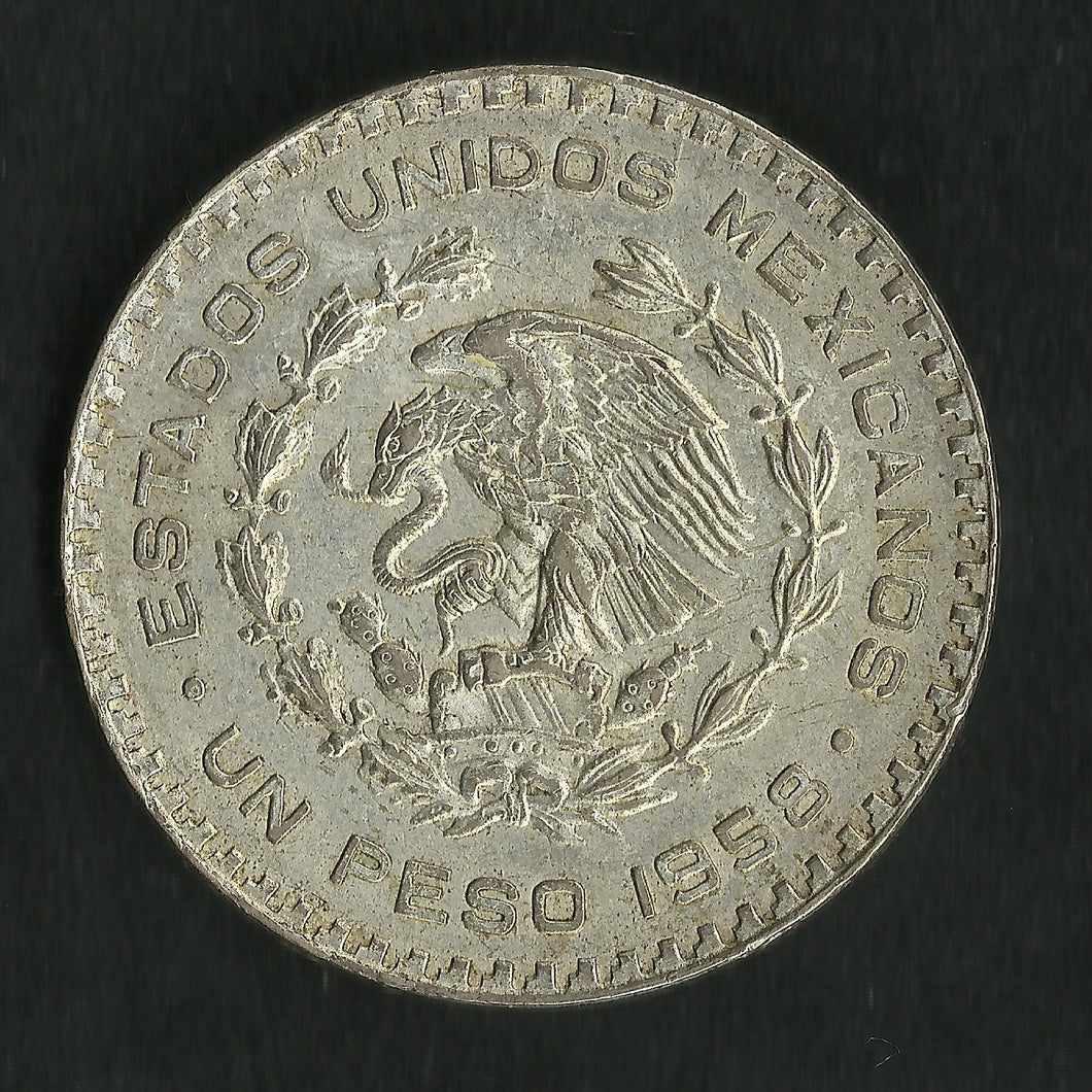 Mexique : Un Peso 1958 Argent