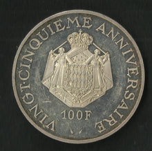 Charger l&#39;image dans la galerie, Monaco : 100 Francs Argent 1974
