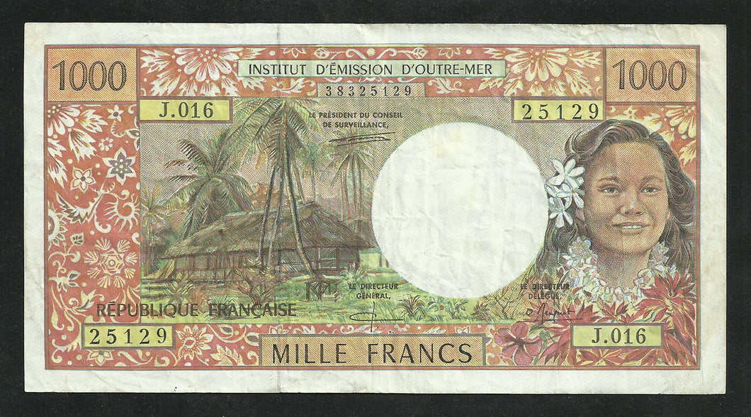 Outre Mer : 1000 Francs