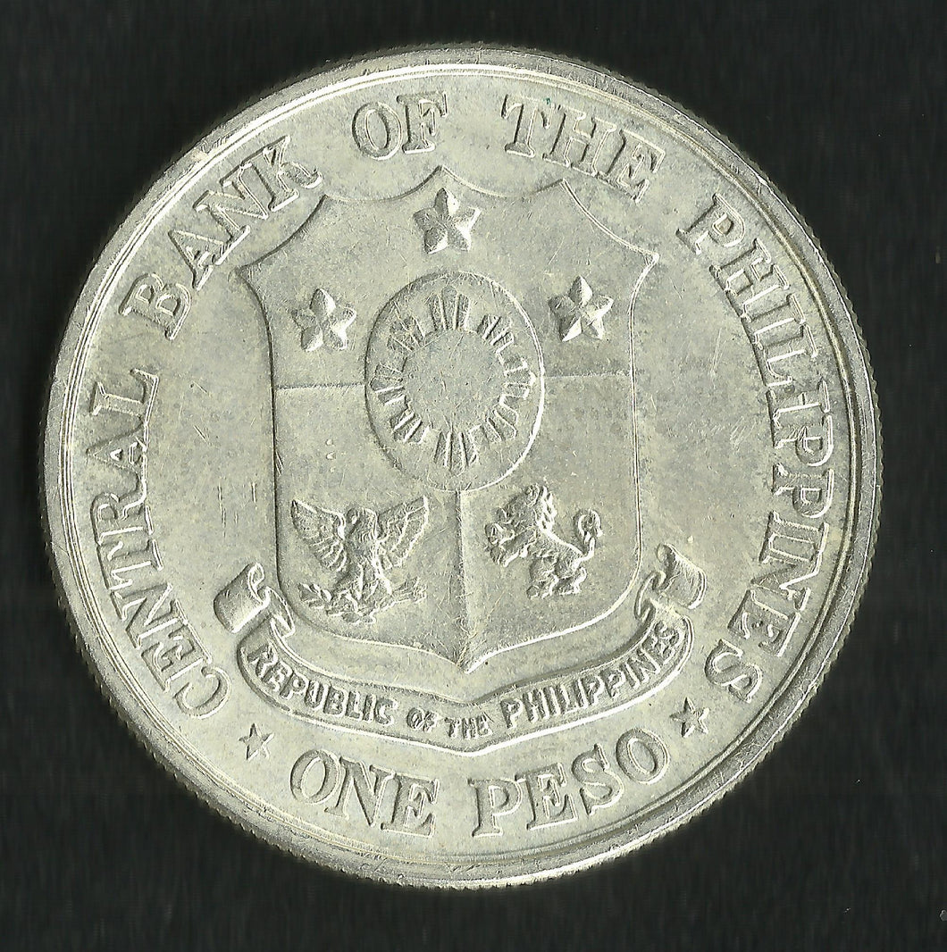 Philippines : Un Peso Argent 1961