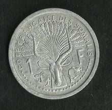 Charger l&#39;image dans la galerie, Somalis : 1 Franc 1965
