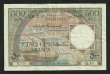 Charger l&#39;image dans la galerie, Somalis : 500 Francs 1952
