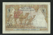 Charger l&#39;image dans la galerie, Somalis : 50 Francs 1952
