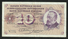 Charger l&#39;image dans la galerie, Suisse : 10 Francs 1955
