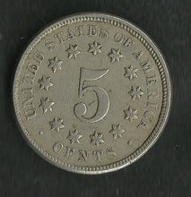 Charger l&#39;image dans la galerie, USA / Etats Unis : 5 Cents 1870 Nickel
