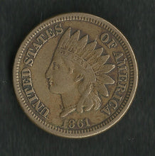 Charger l&#39;image dans la galerie, USA / Etats Unis : Cent 1861 Indien
