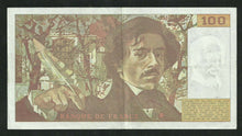 Charger l&#39;image dans la galerie, 100 Francs Delacroix 1991 alp 202 f 03c1
