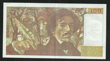 Charger l&#39;image dans la galerie, 100 Francs Delacroix 1991 Alphabet H 171 Qualité SUP + / SPL
