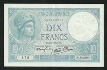 Charger l&#39;image dans la galerie, 10 Francs Minerve (2-1-1941) SPL
